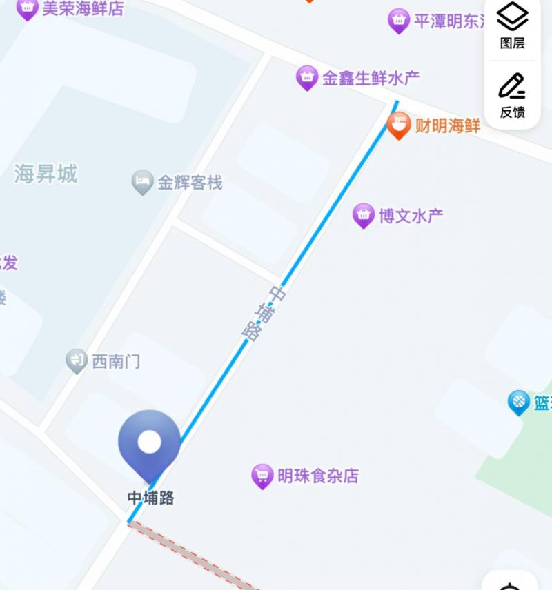 平潭县 中埔路一条街,下午开始
